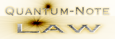 Quantum-Note: Law (Logo)